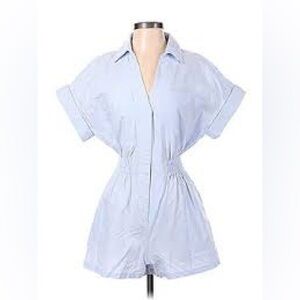 Zara Light Blue Romper